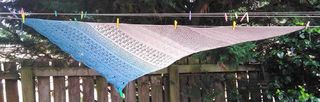 A Day at the Beach Shawl Large