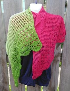 A Day at the Beach Wrap PDF Knitting Pattern download