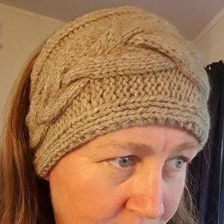 Bernadettes head band PDF Knitting Pattern