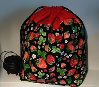 strawberry with red trim