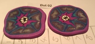Polymer Clay Buttons but 2