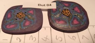 Polymer Clay Buttons but 4