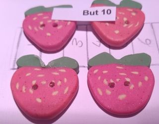 Polymer Clay Buttons but10