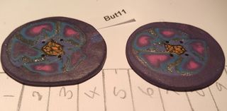 Polymer Clay Buttons but 11