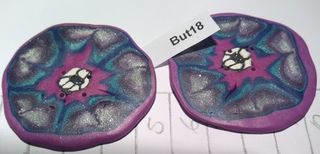 Polymer Clay Buttons but18