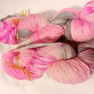 pink and grey