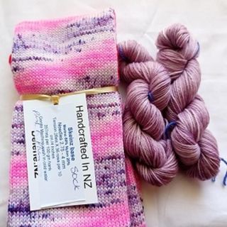 Pink and plum